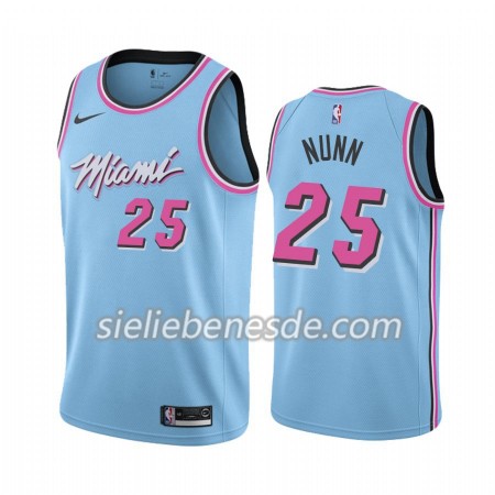 Herren NBA Miami Heat Trikot Kendrick Nunn 25 Nike 2019-2020 City Edition Swingman